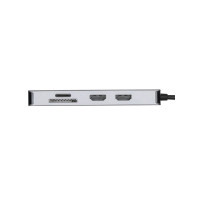 Produktbild för Targus - dockningsstation - USB-C / Thunderbolt 3 - 2 x HDMI - 1GbE