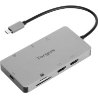 Produktbild för Targus - dockningsstation - USB-C / Thunderbolt 3 - 2 x HDMI - 1GbE
