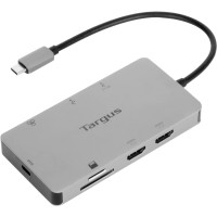 Produktbild för Targus - dockningsstation - USB-C / Thunderbolt 3 - 2 x HDMI - 1GbE