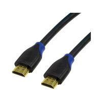 Produktbild för LogiLink High Speed with Ethernet - HDMI-kabel med Ethernet - 7.5 m