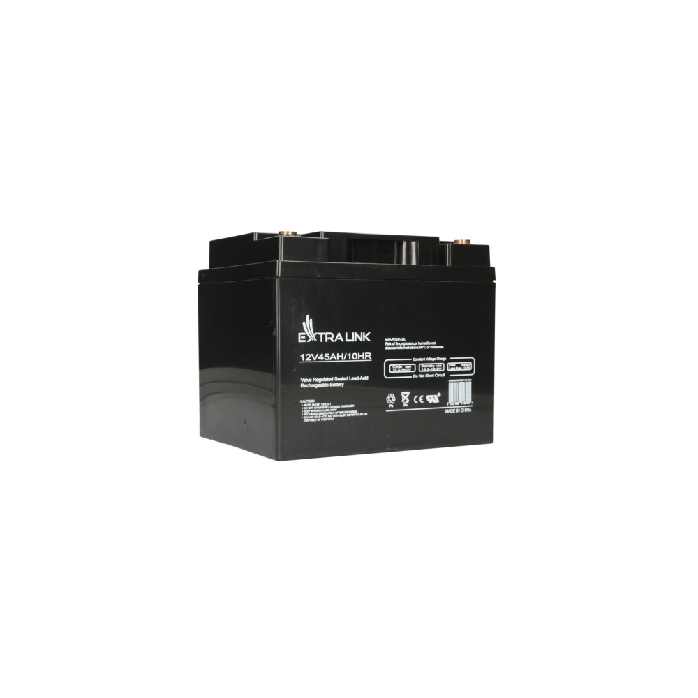Produktbild för Extralink AKUMULATOR BATTERY ACCUMULATOR AGM 12V 45AH, Slutn...
