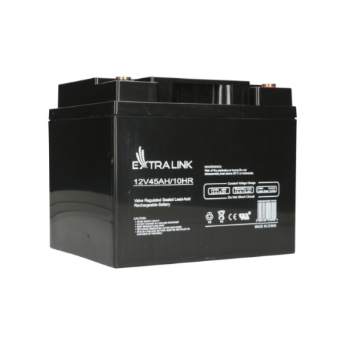EXTRALINK Extralink AKUMULATOR BATTERY ACCUMULATOR AGM 12V 45AH, Slutn...