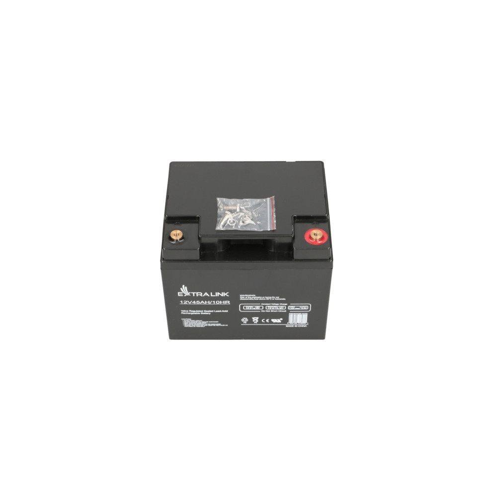 Produktbild för Extralink AKUMULATOR BATTERY ACCUMULATOR AGM 12V 45AH, Slutn...