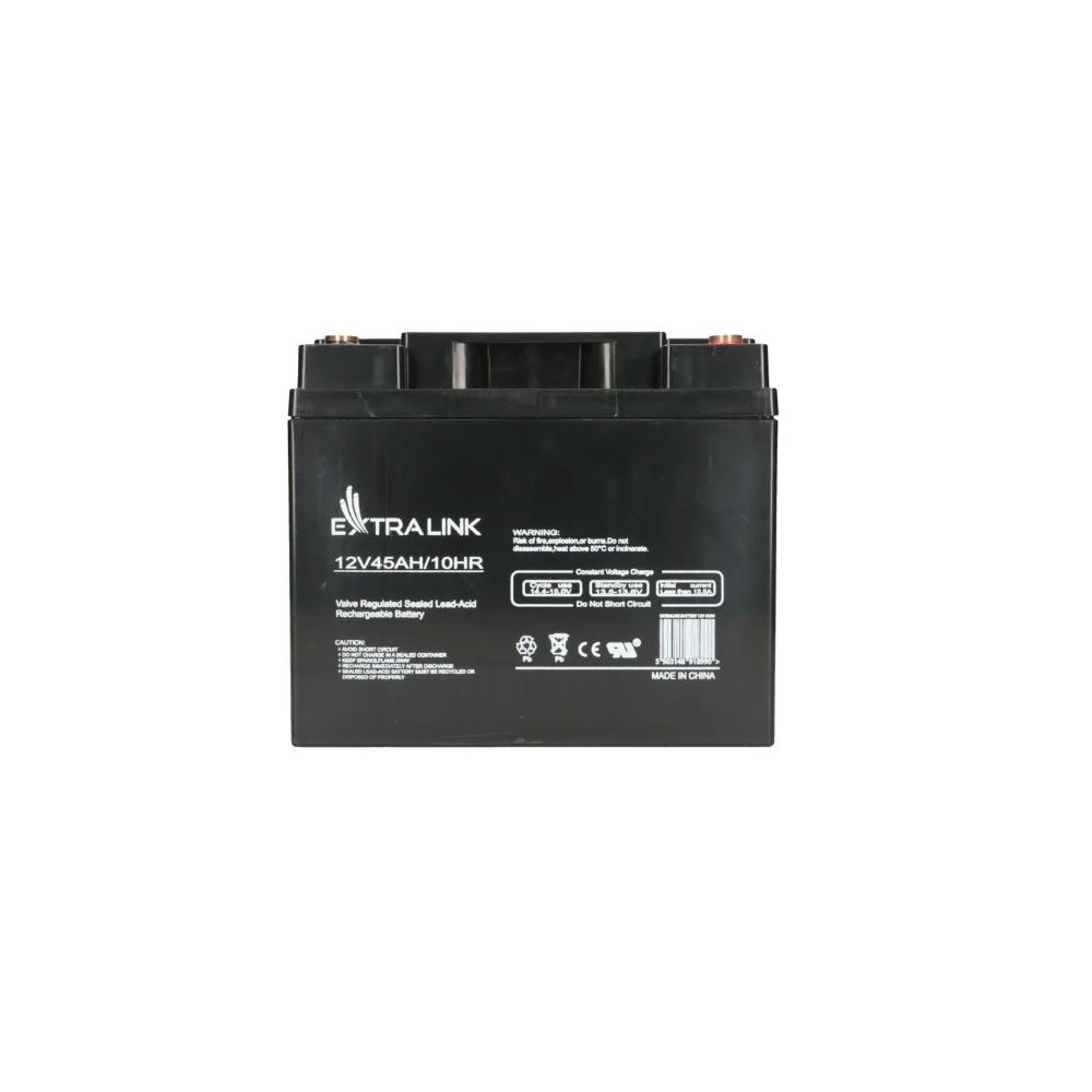 Produktbild för Extralink AKUMULATOR BATTERY ACCUMULATOR AGM 12V 45AH, Slutn...