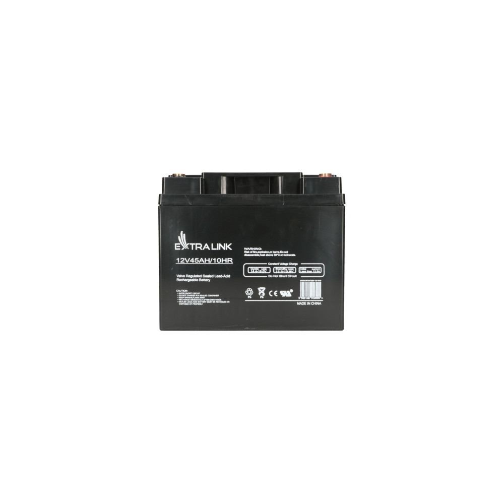 Produktbild för Extralink AKUMULATOR BATTERY ACCUMULATOR AGM 12V 45AH, Slutn...