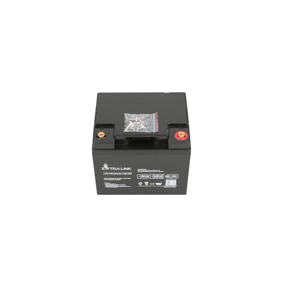 Produktbild för Extralink AKUMULATOR BATTERY ACCUMULATOR AGM 12V 45AH, Slutn...