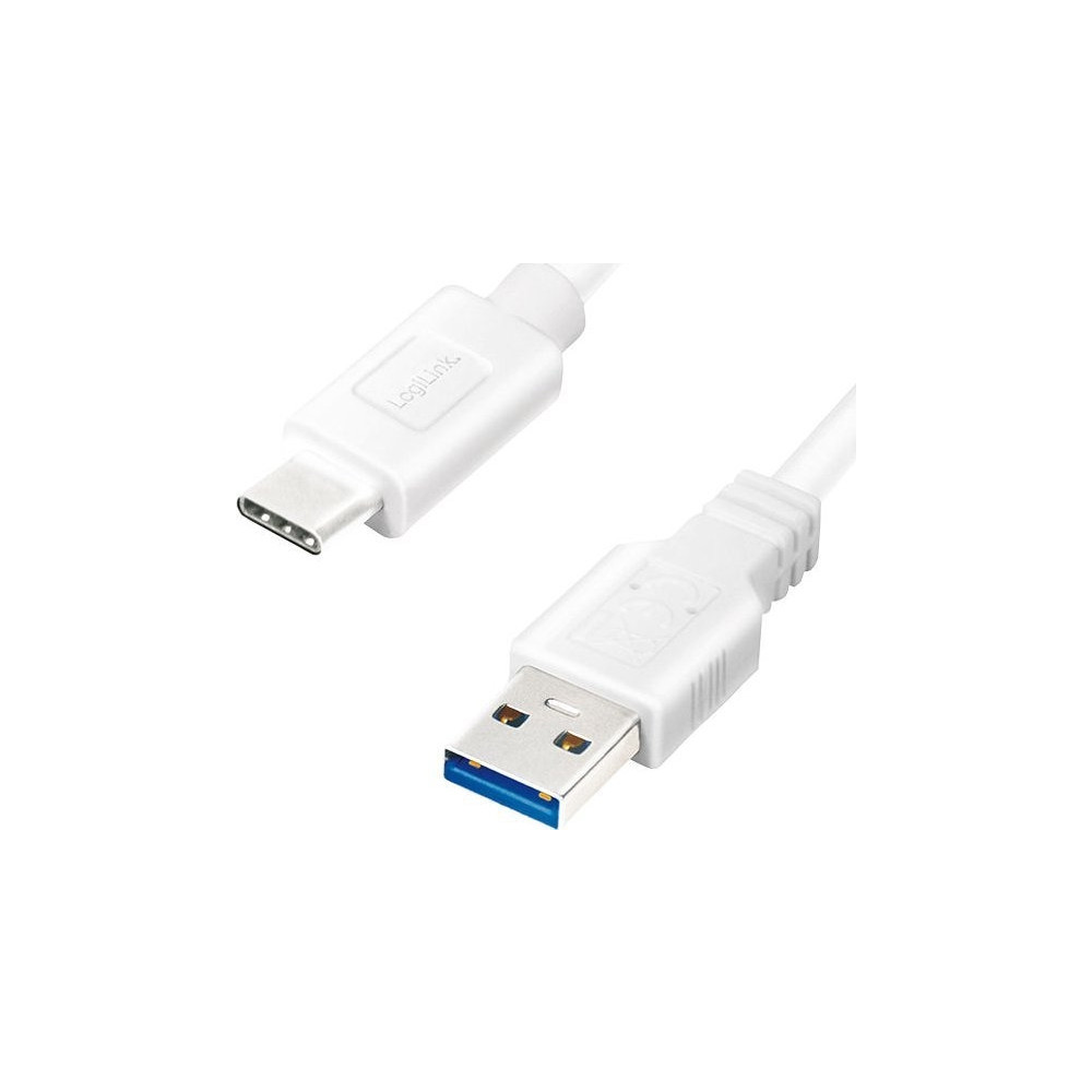 Produktbild för LogiLink - USB typ C-kabel - USB typ A till USB-C - 3 m