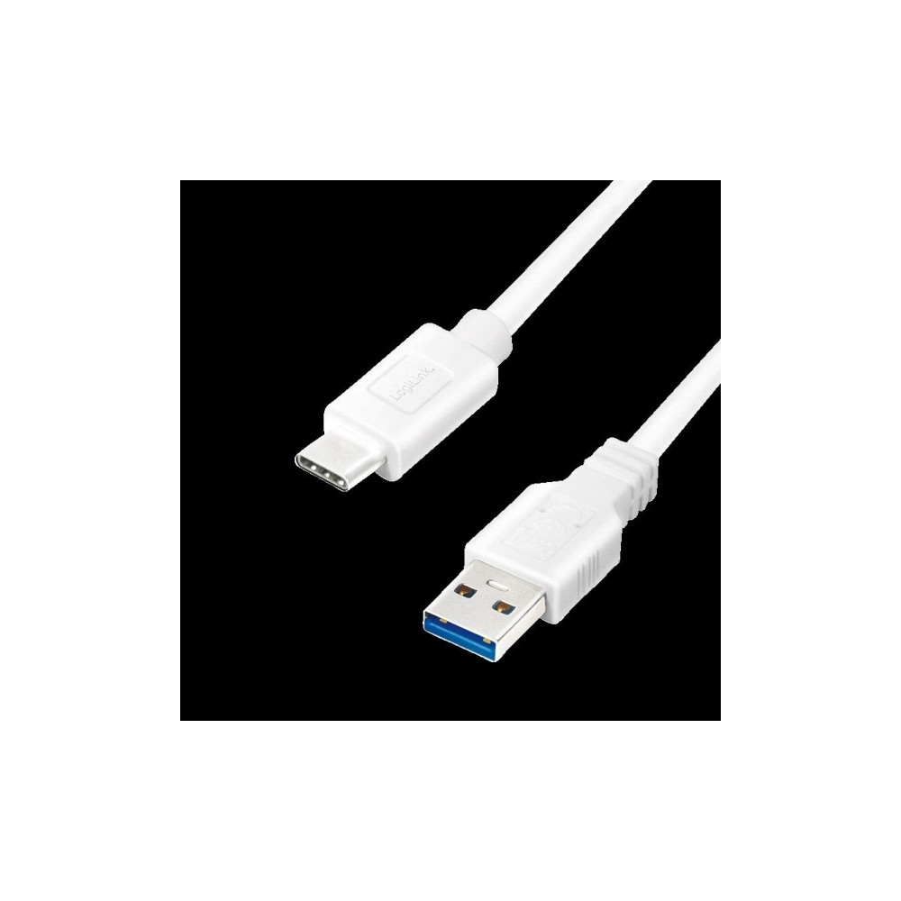 Produktbild för LogiLink - USB typ C-kabel - USB typ A till USB-C - 3 m