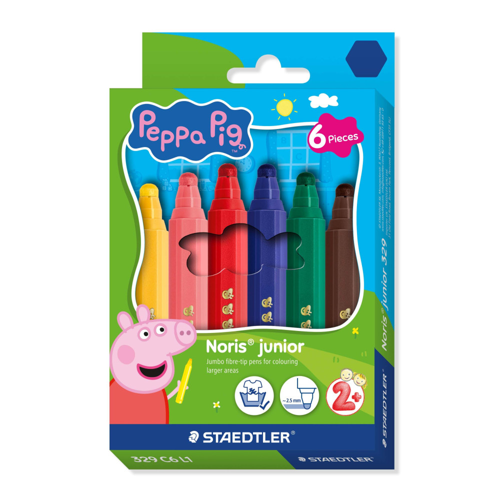 Produktbild för STAEDTLER Noris® Junior Gurli Pig Tuschpenna