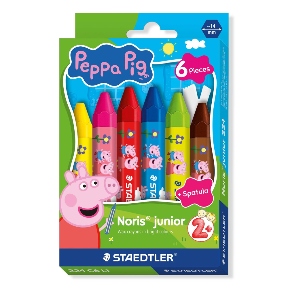 Produktbild för STAEDTLER Noris® vaxkrita Gurli Pig