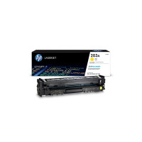 Produktbild för HP 203A - gul - original - LaserJet - tonerkassett (CF542A)