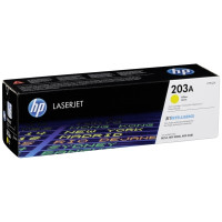 Produktbild för HP 203A - gul - original - LaserJet - tonerkassett (CF542A)