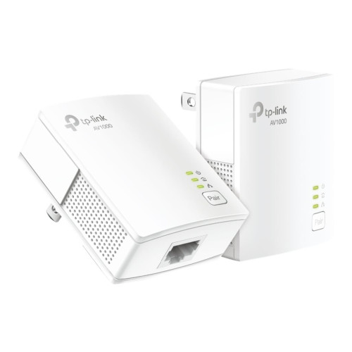 TP-LINK Technologies TP-Link TL-PA7017 KIT - V4 - Starter Kit - PowerLine adaptersats - vägginsticksbar