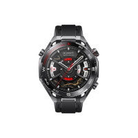 Produktbild för Huawei Watch Ultimate 2 - zirconium-based liquid metal - smart klocka med rem - svart - svart