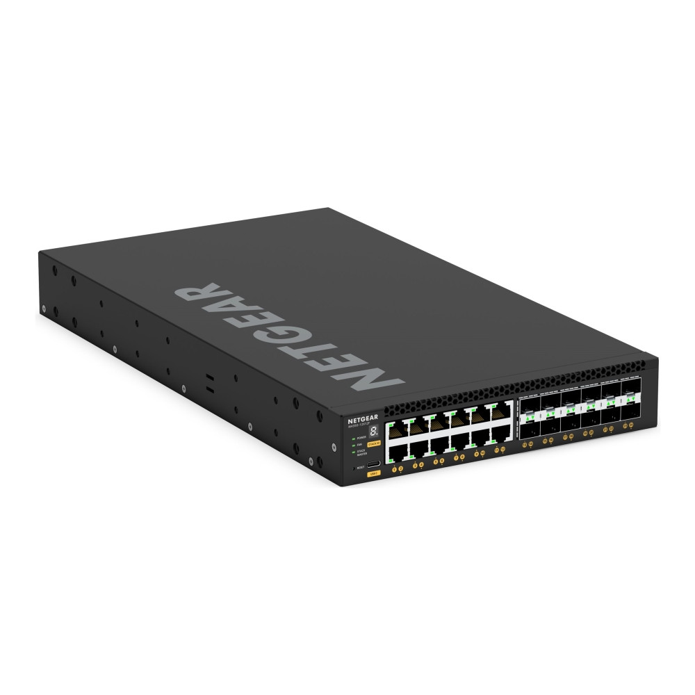 Produktbild för NETGEAR M4350 Series M4350-12X12F - switch - 24 portar - Administrerad - rackmonterbar