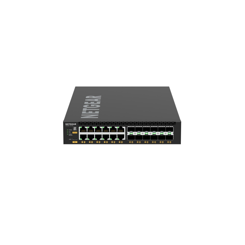 Produktbild för NETGEAR M4350 Series M4350-12X12F - switch - 24 portar - Administrerad - rackmonterbar
