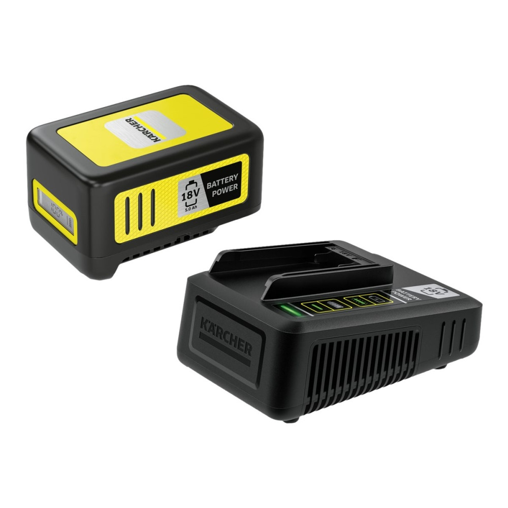 Produktbild för Kärcher Starter Kit Battery Power 18/50 batteriladdare - med batteri - Li-Ion
