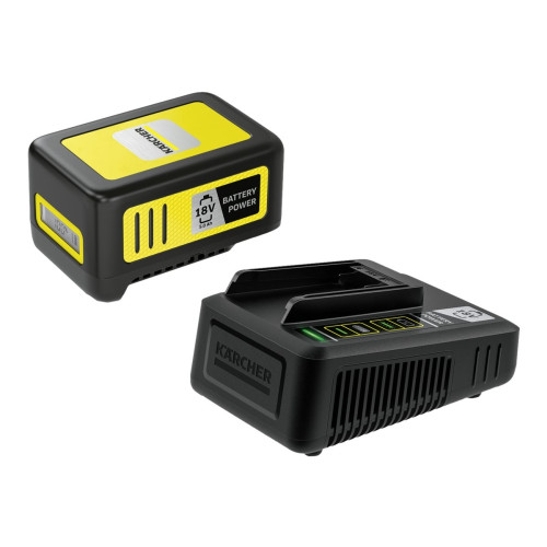 Kärcher Kärcher Starter Kit Battery Power 18/50 batteriladdare - med batteri - Li-Ion