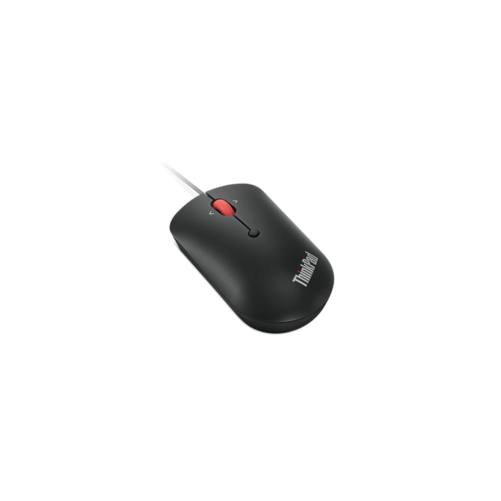 Produktbild för Lenovo ThinkPad Compact - mus - USB, USB-C - korpsvart