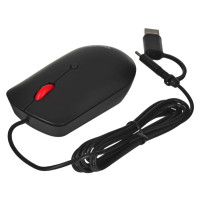 Produktbild för Lenovo ThinkPad Compact - mus - USB, USB-C - korpsvart