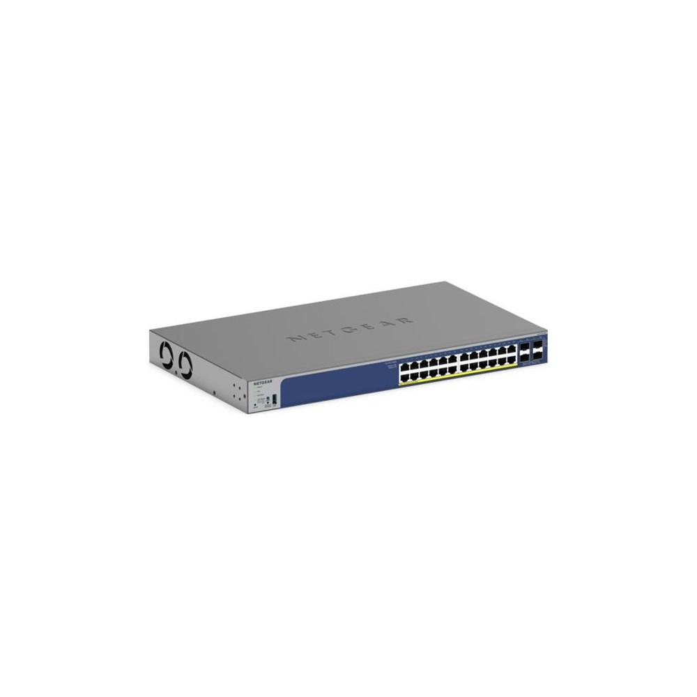 Produktbild för NETGEAR Smart GS728TXP - v3 - switch - 24 portar - smart - rackmonterbar