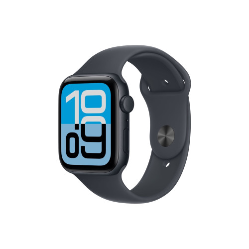 Apple Apple Watch SE 3 (GPS) - midnattsaluminium - smart klocka med sportband - midnatt - 64 GB