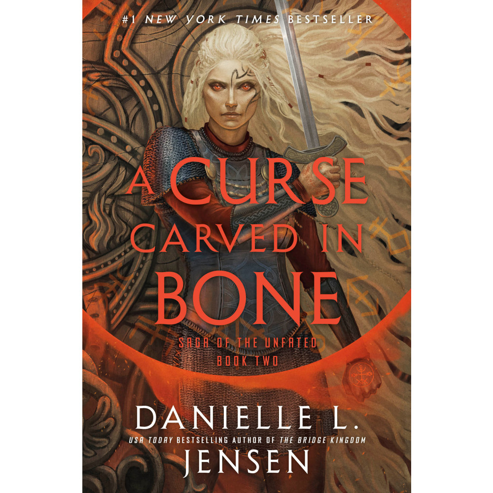 Produktbild för A Curse Carved in Bone: Book Two of the Saga of the Unfated (häftad, eng)