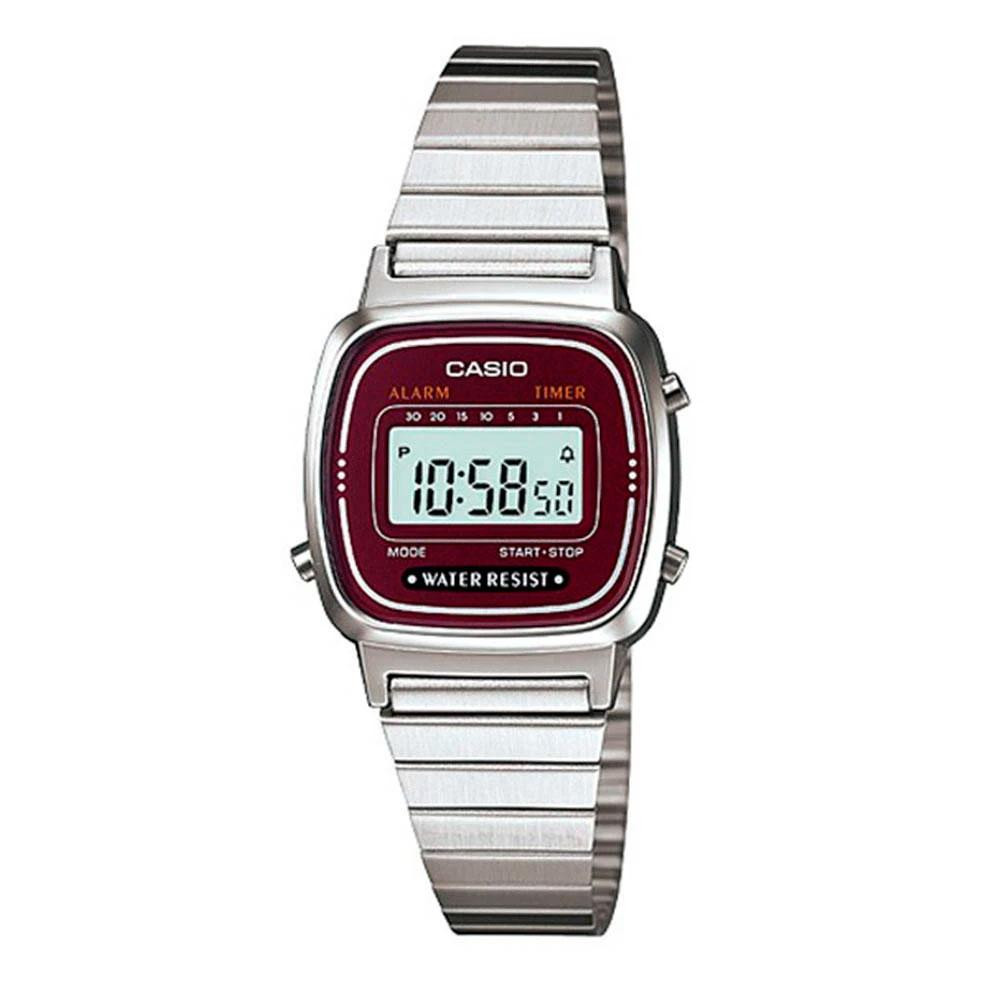 Produktbild för CASIO LA670WA-4DF - Quartz Klocka Dam (25MM)