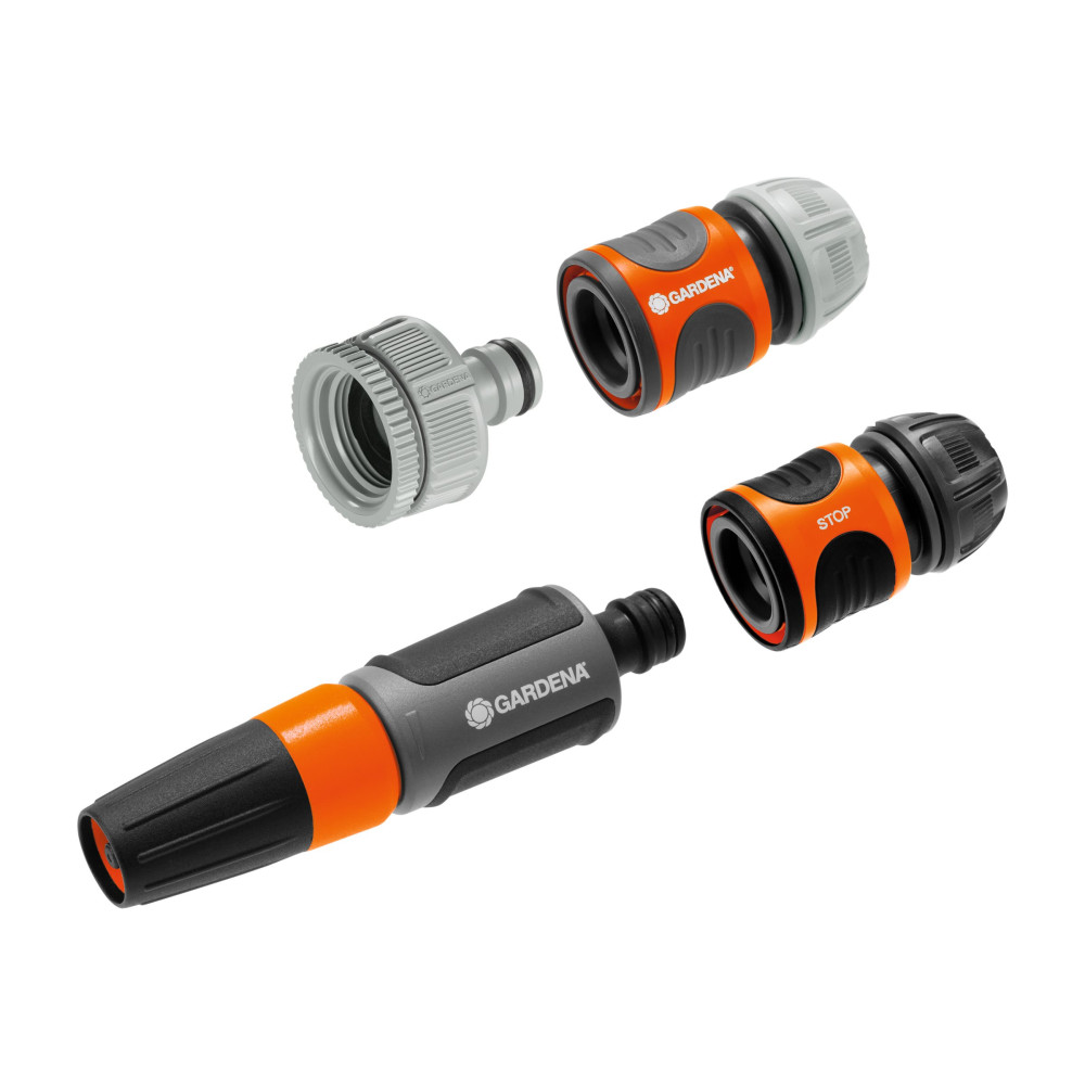 Produktbild för Gardena System Basic Set - vattenstopp
