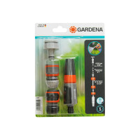Produktbild för Gardena System Basic Set - vattenstopp