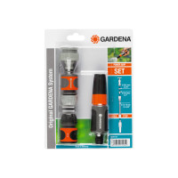 Produktbild för Gardena System Basic Set - vattenstopp