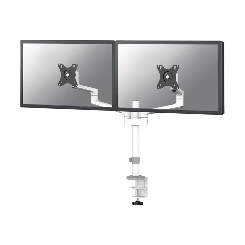 Produktbild för Neomounts DS60-425WH2 monteringssats - fullständig rörelse - för 2 monitorer - vit