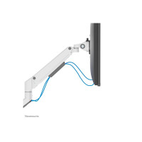 Produktbild för Neomounts NEXT Slim DS70-250WH1 monteringssats - fullständig rörelse - för Bildskärm - vit