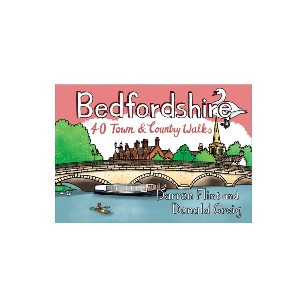 Produktbild för Bedfordshire: 40 Town and Country Walks (häftad, eng)