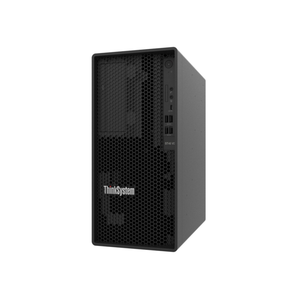 Produktbild för Lenovo ThinkSystem ST45 V3 - tower EPYC 4344P 3.8 GHz - 16 GB - SSD 2 x 480 GB