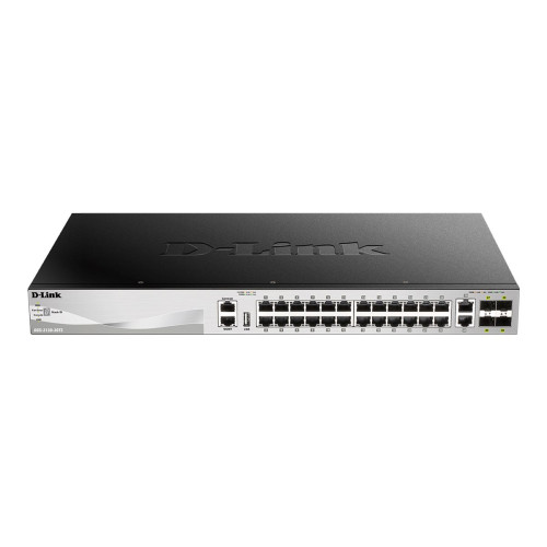 D-Link D-Link DGS 3130-30TS - switch - 30 portar - Administrerad - rackmonterbar