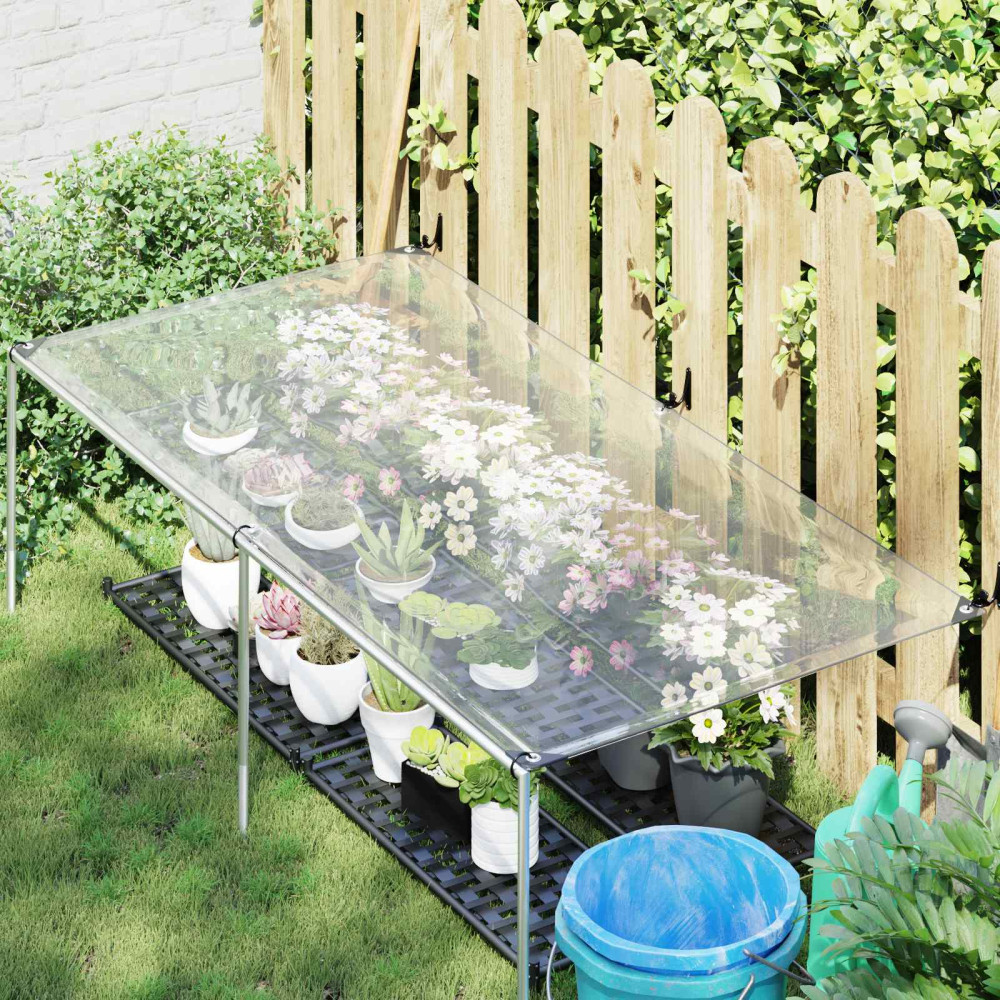 Produktbild för Växtskydd Transparent 2,5 x 1 m PE