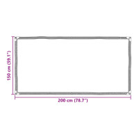 Produktbild för Tarp Transparent 2 x 1,5 m PE
