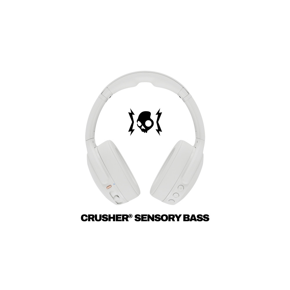Produktbild för Skullcandy Crusher Evo - hörlurar med mikrofon - 3,5 mm kontakt