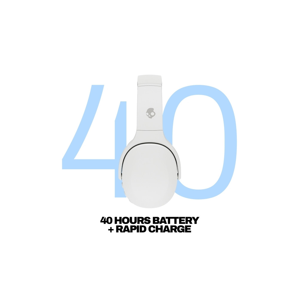 Produktbild för Skullcandy Crusher Evo - hörlurar med mikrofon - 3,5 mm kontakt