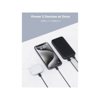 Produktbild för Aukey PB-Y46 power bank - snabbladdning - USB, USB-C - 37 Watt