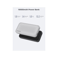 Produktbild för Aukey PB-Y46 power bank - snabbladdning - USB, USB-C - 37 Watt