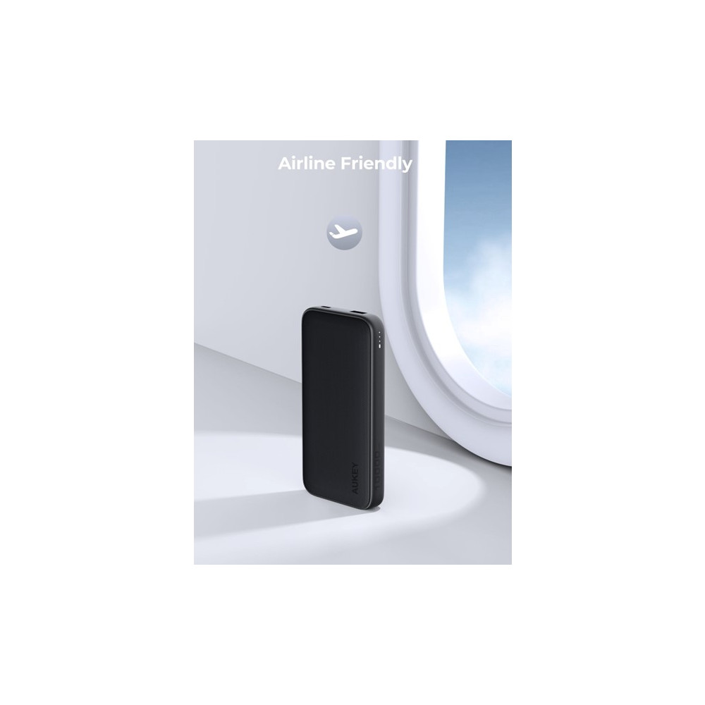 Produktbild för Aukey PB-Y46 power bank - snabbladdning - USB, USB-C - 37 Watt