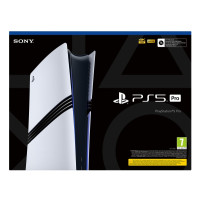 Produktbild för Sony PlayStation 5 Pro, PlayStation 5 Pro, Svart, Vit, GDDR6...