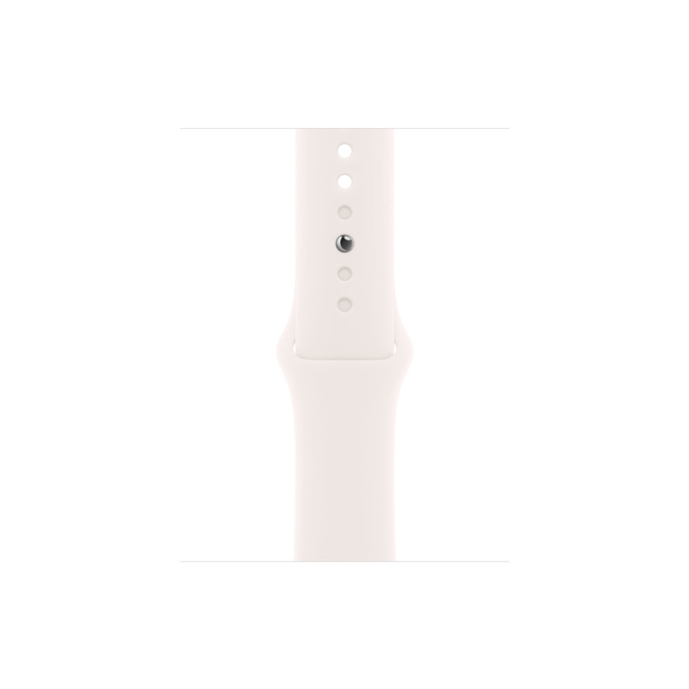 Produktbild för Apple Watch Series 11 (GPS + Cellular) - guldrosa aluminium - smart klocka med sportband - lätt rouge - 64 GB