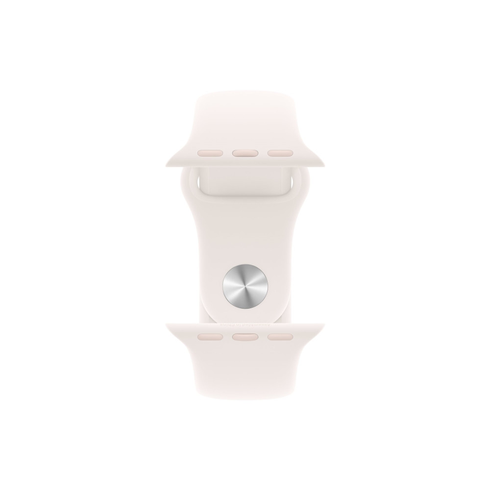 Produktbild för Apple Watch Series 11 (GPS + Cellular) - guldrosa aluminium - smart klocka med sportband - lätt rouge - 64 GB