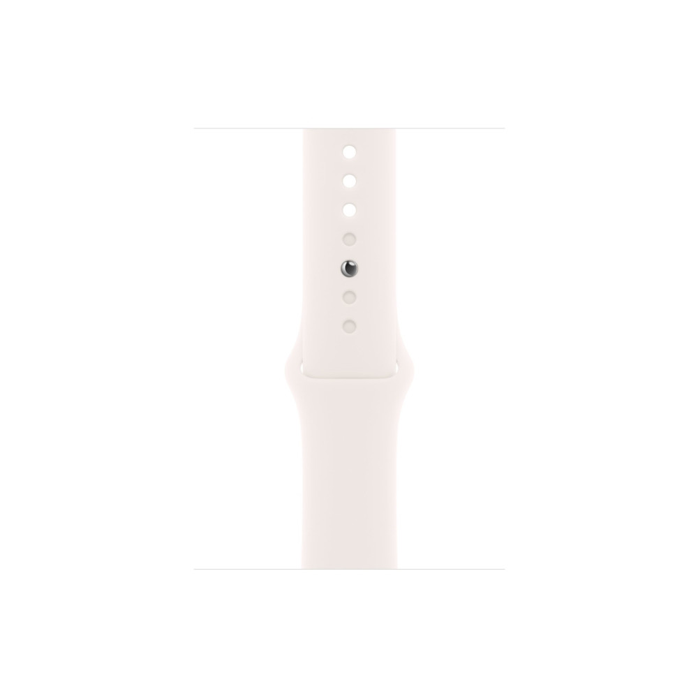 Produktbild för Apple Watch Series 11 (GPS + Cellular) - guld titan - smart klocka med sportband - lätt rouge - 64 GB