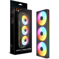 Produktbild för COUGAR Unity360-FB Single-Frame 360 ARGB PWM Reversed Fan wi...