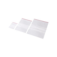 Produktbild för Lynlåspose Grippie 80x120mm T-65 m/skrivefelt