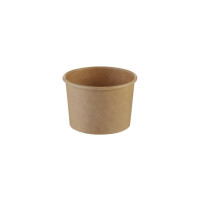 Produktbild för Glassbägare 120/140ml 3oz Ø74x49mm Kartong Brun, 50 st/ps